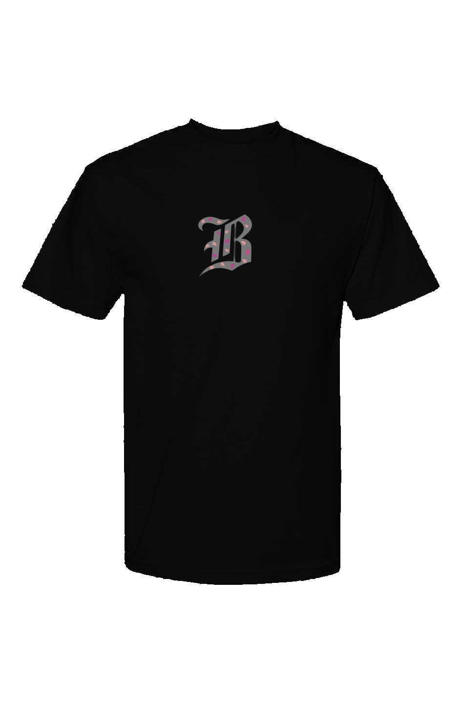 Baseball B & Paisley Classic Streetwear T Shirt