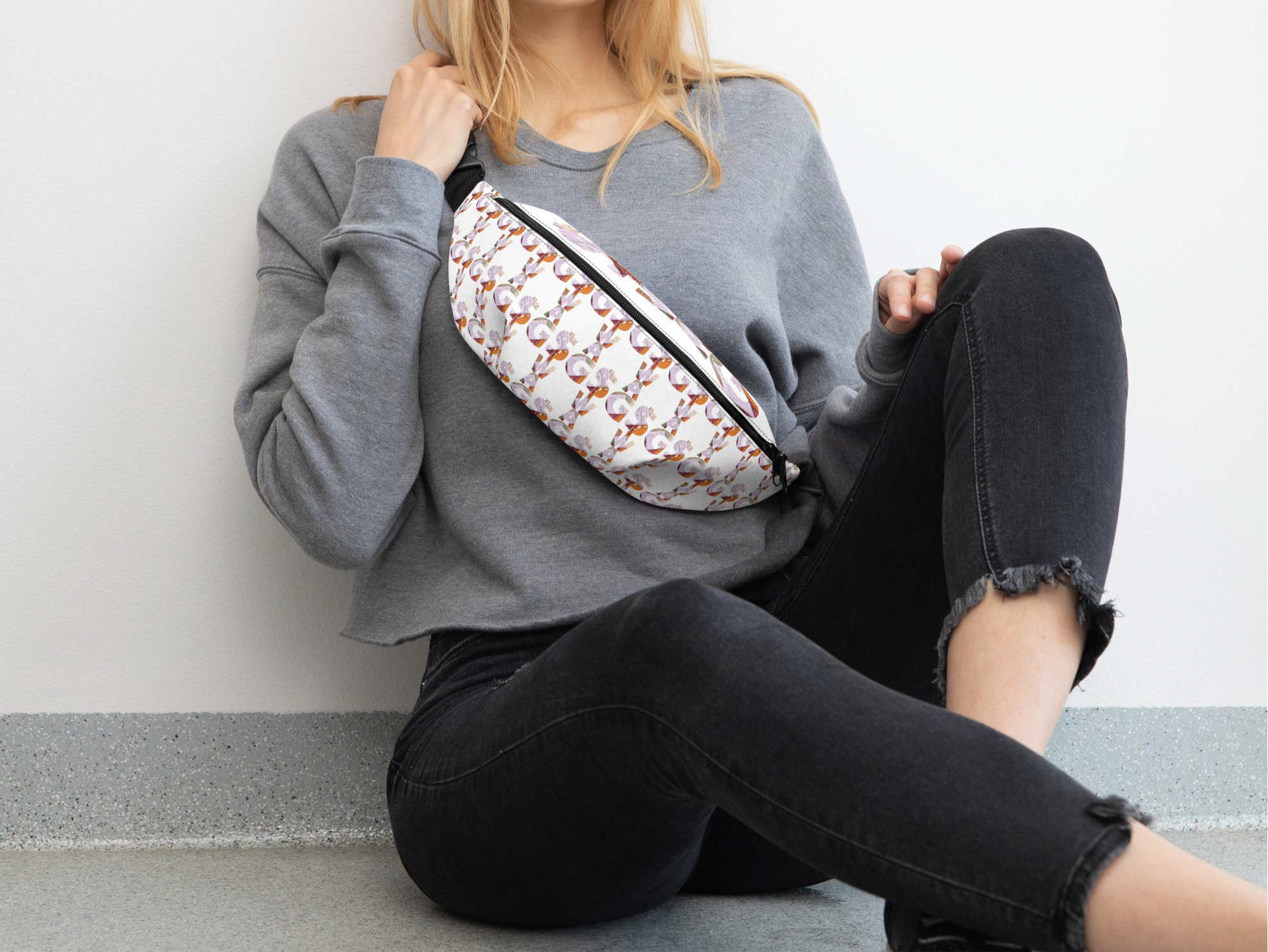 SwaG Multi-color bandana print Fanny Pack