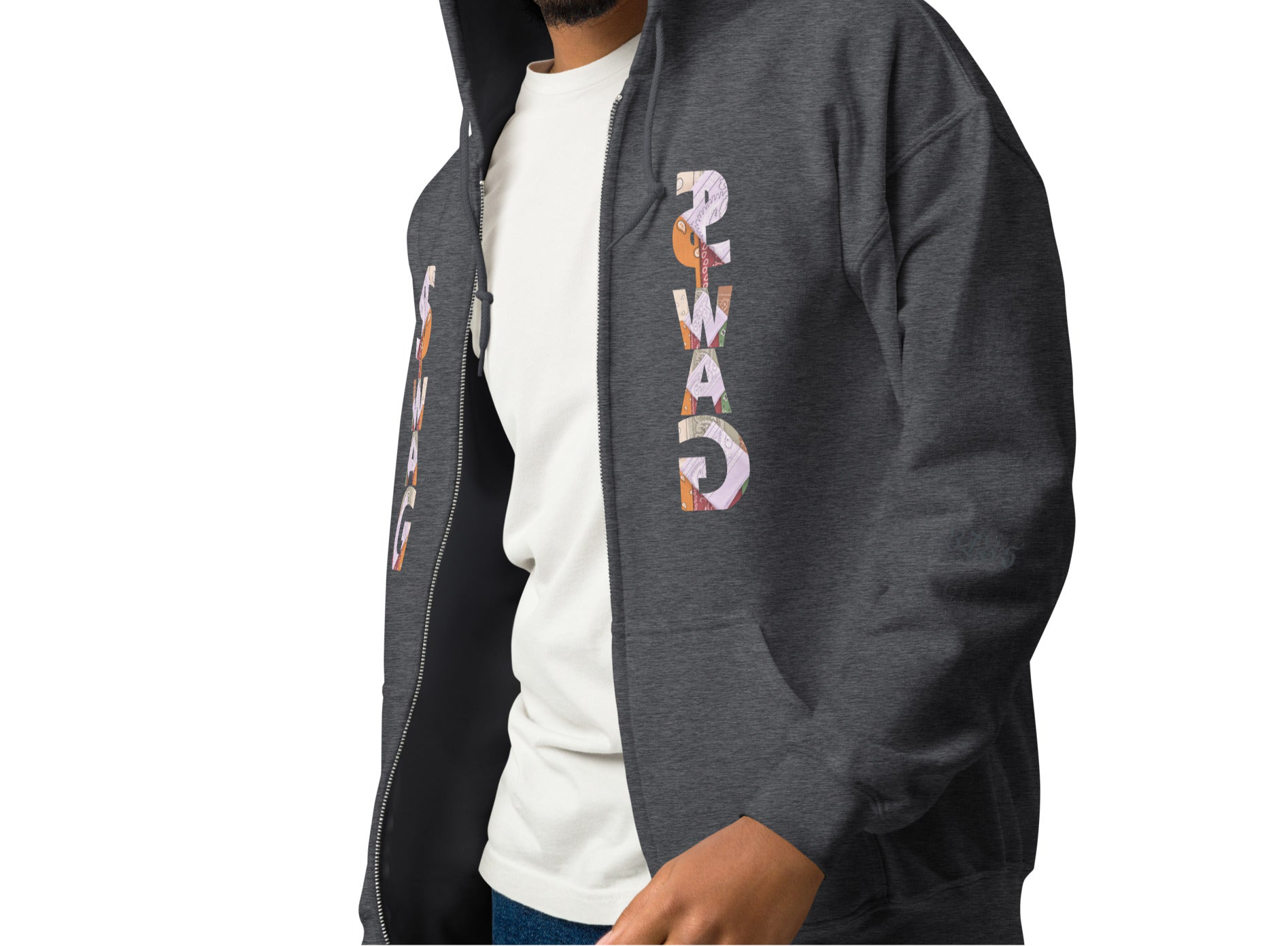 Unisex heavy blend zip hoodie