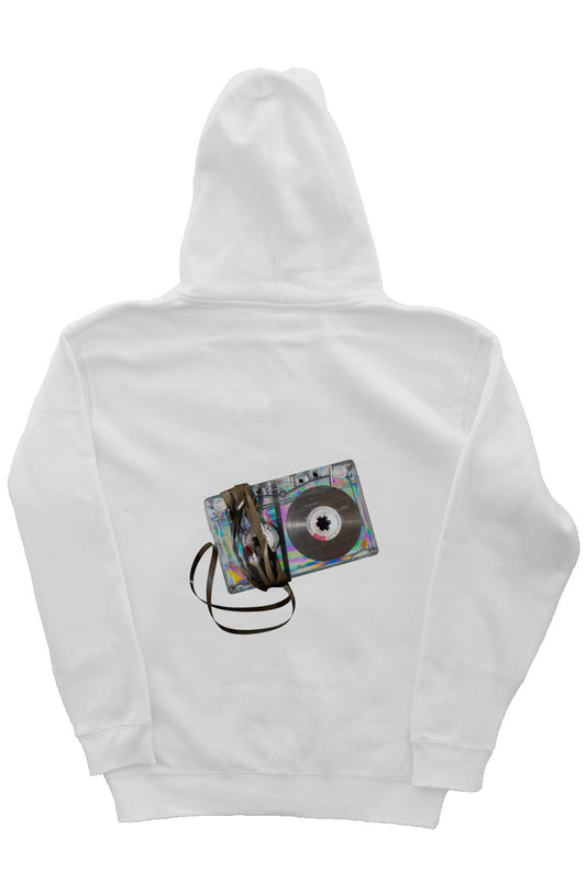 Bibs Oh Geez Frazzled Tape Cassette heavyweight pullover hoodie