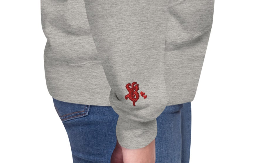 Better 2-Gether Cherry 🍒 Hoodie (Unisex made, real men wear hearts & cherries too)