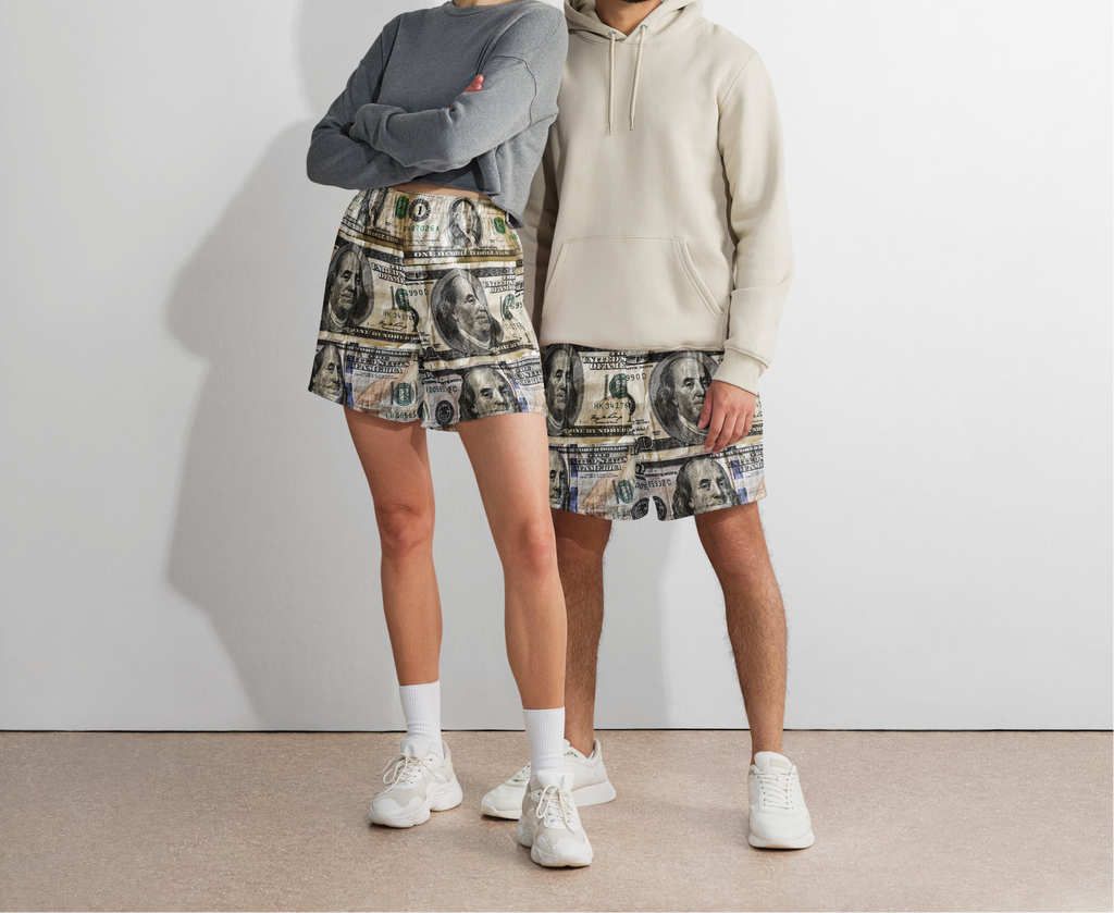 All-Over Print Unisex Athletic Long Shorts