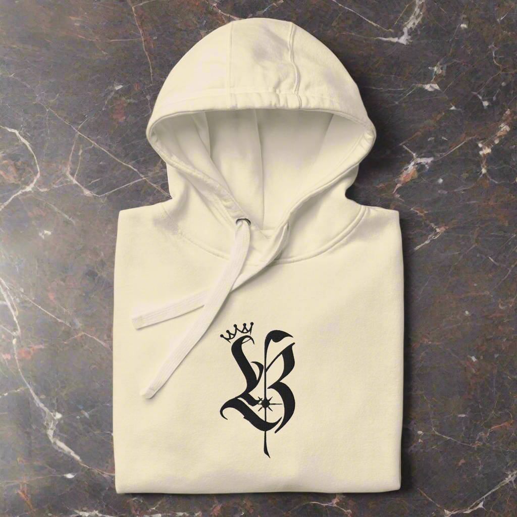 Crowned B Embroidery & Old to New Benjamin’s Unisex Hoodie