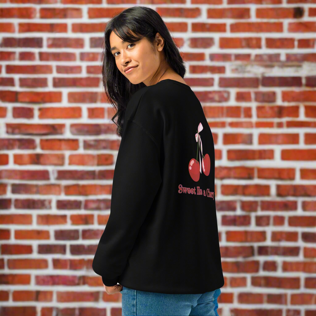 Sweet Like a Cherry 🍒 Crew neck sweatshirt