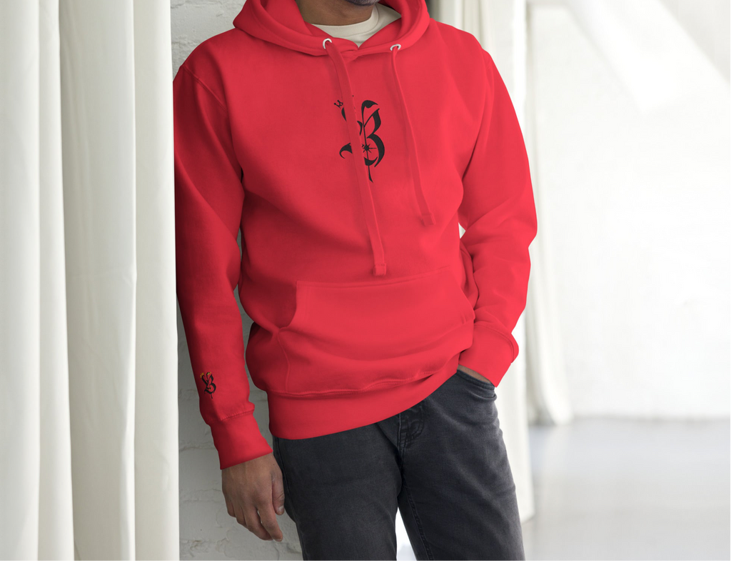 Crowned B Embroidery & Old to New Benjamin’s Unisex Hoodie