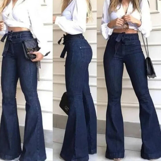 So Fine in Fly Flare Pants Zipper Fly Flat, Slim Fit with Slight Stretch